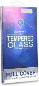 5D Full Glue Tempered Glass Samsung S10 G973 (hole) czarny