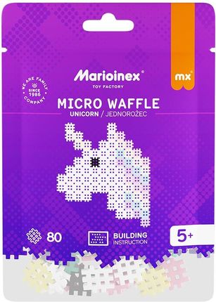 Marioinex Micro Waffle Jednorożec 80El. 903414
