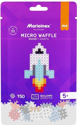 Marioinex Micro Waffle Rakieta 150El. 903469