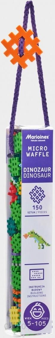 Marioinex Micro Waffle - Dinosaur - 150 Pieces