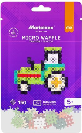 Marioinex Micro Waffle Traktor 150El. 903483