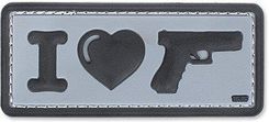 Zdjęcie 101 Inc Naszywka 3D I Love My Sidearm Szary - Rogoźno