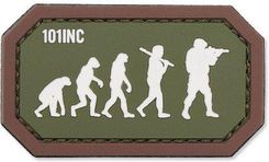 Zdjęcie 101 Inc Naszywka 3D Airsoft Evolution Zielony Od  - Obrzycko
