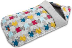 Zdjęcie Sensillo Śpiworek Velvet Puzzle Szary - Zakliczyn