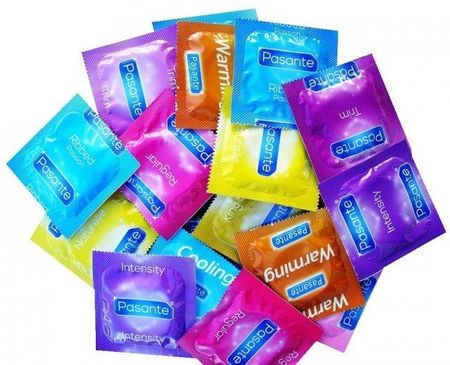 Zestaw 50 sztuk - prezerwatywy Pasante