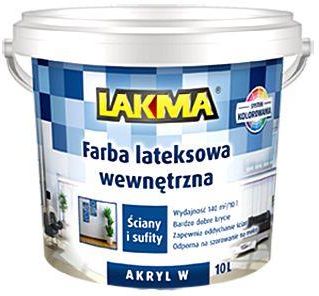 Lakma Akryl W Baza P1 Kolor Biały 4Kg
