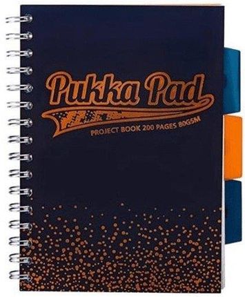 Pukka Project Book Blush Navy B5/100K Kratka (3Szt)