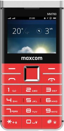 Maxcom Comfort MM760 Czerwony