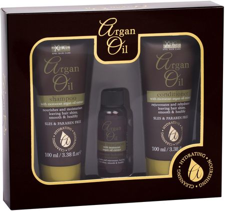 Xpel Argan Oil Szampon 100 ml + Odżywka 100 ml + Serum do włosów 30 ml