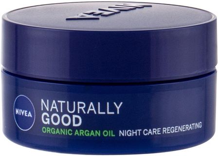 Nivea Naturally Good  Argan Oil 50ml Krem na noc
