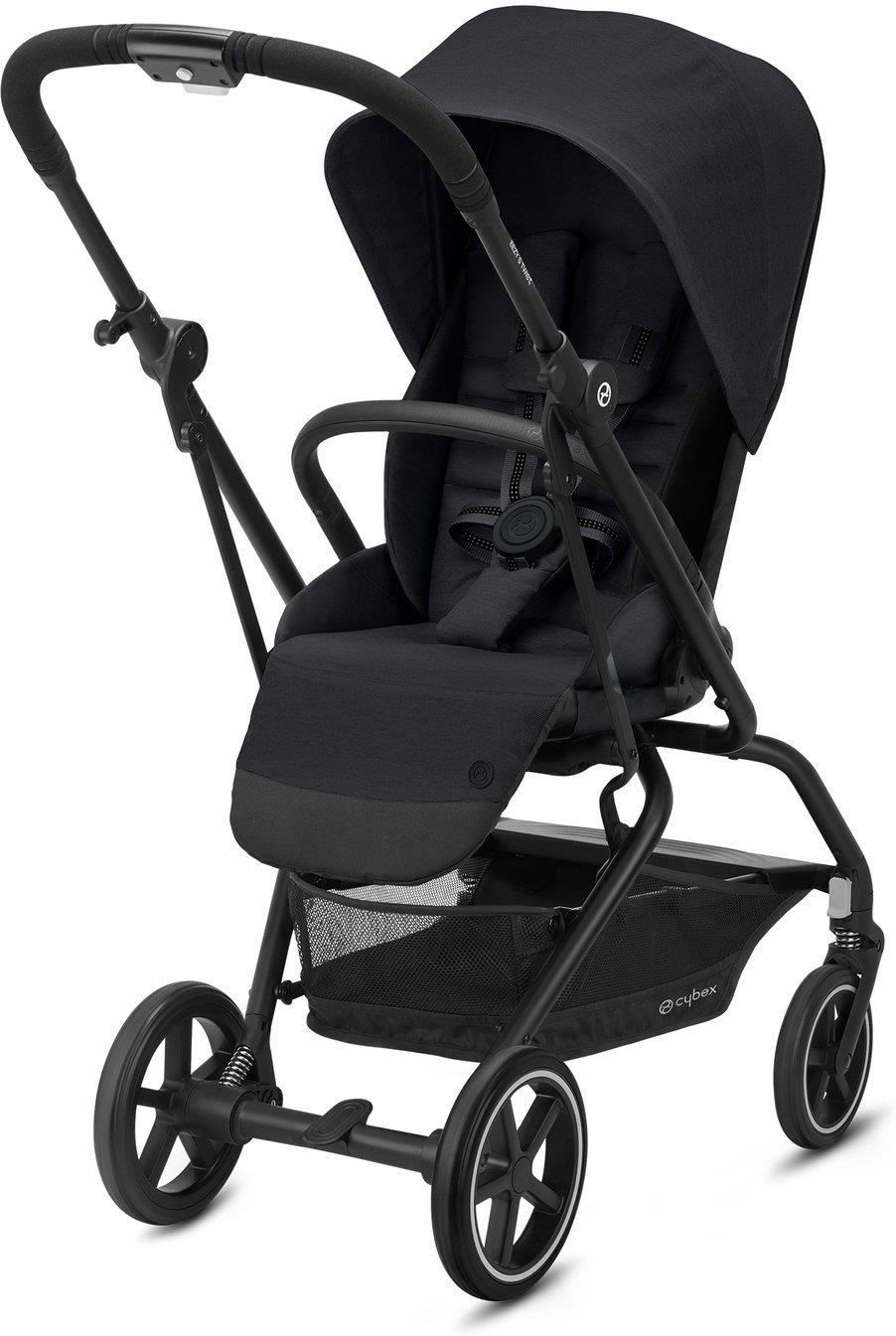Wózek Cybex Eezy S+ 2 Deep Black Spacerowy - Ceny i opinie