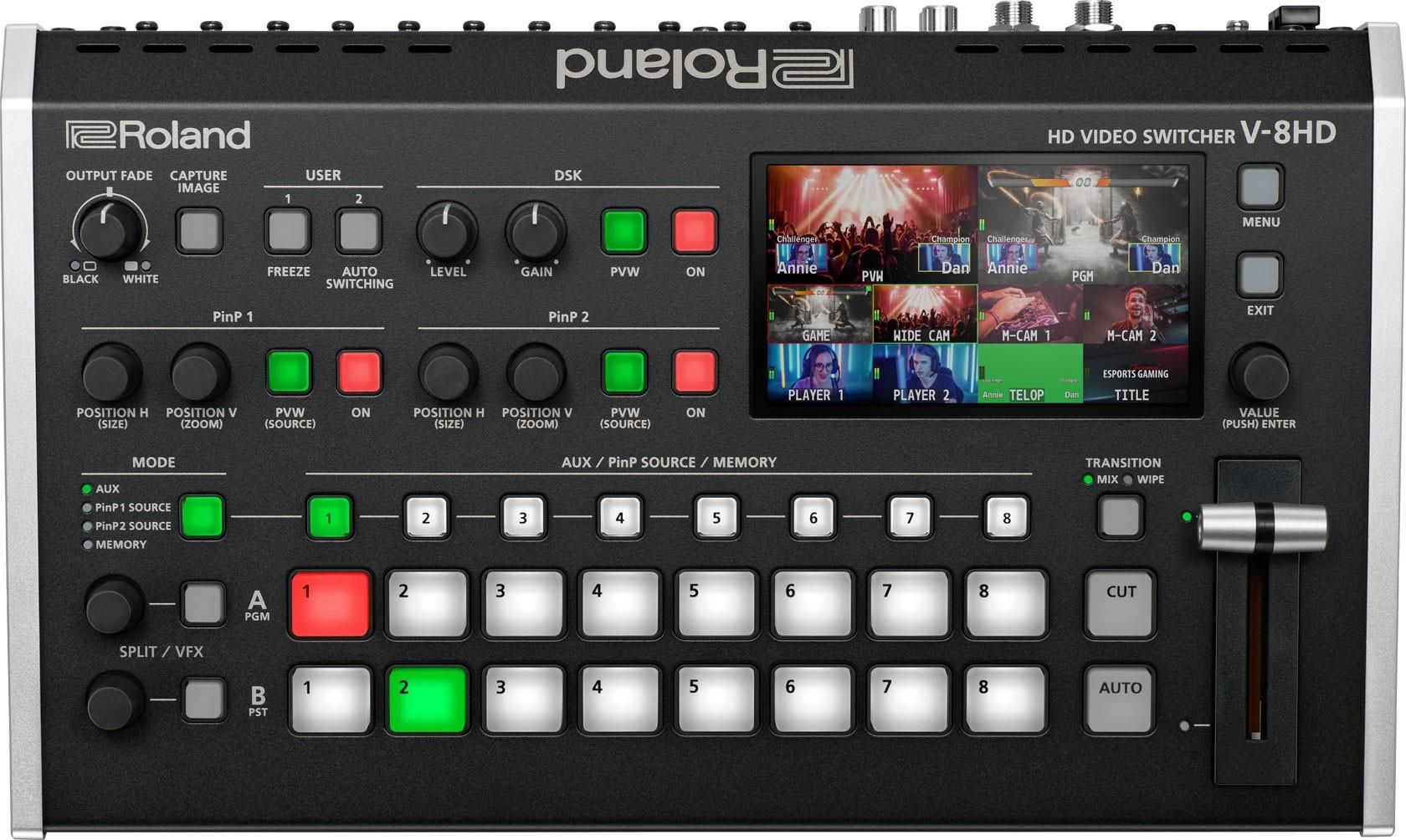 8チャンネルビデオミキサー Roland EDIROL V8 EDIROL V-8 8チャンネルビデオミキサー Roland V-8 | Sweetwater