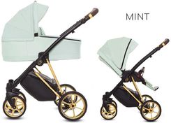 Wózek Babyactive Musse Ultra Mint Głęboko Spacerowy + Fotelik - zdjęcie 1