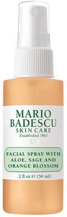 Mario Badescu Facial Spray With Aloe Sage And Orange Blossom Minimgiełka Do Twarzy 59 Ml