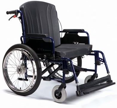 VERMEIREN ECLIPS XXL WÓZEK INWALIDZKI ALUMINIOWY DO 200 KG