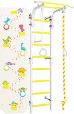 Zdjęcie Kometa, Drabinka gimnastyczna, Next 1 + ścianka wspinaczkowa, srebrny - Gołańcz