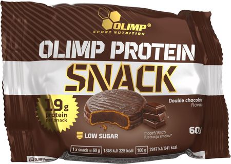 Olimp Protein Snack Podwójna Czekolada 60g
