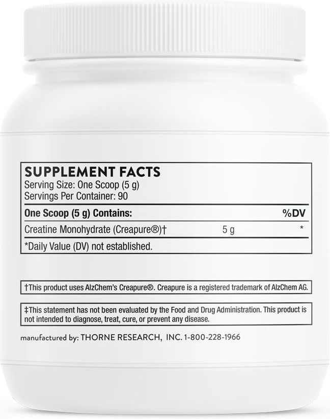 Thorne Research, Creatine (462 g)