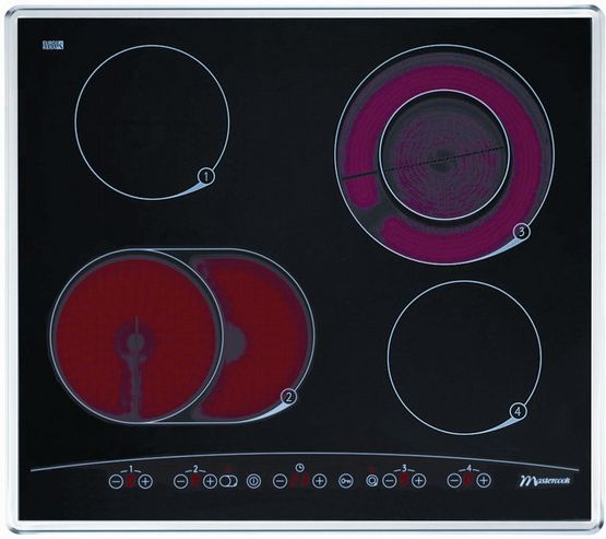 Płyta elektryczna Mastercook C 2 D 60 Z 2 S - Ceneo.pl