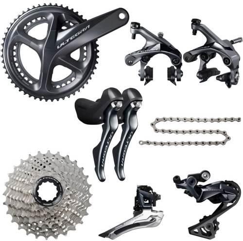 パーツ Shimano Ultegra ST-R8000  W49GA ULTEGRA デュアルコントロールレバー リムブレーキ 11スピード