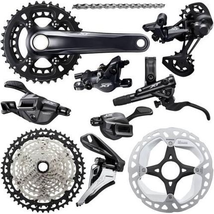 Shimano Deore Xt M8100 Grupa Osprzętu Mtb 2X12 36X26T 175Mm