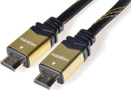 PremiumCord HDMI - HDMI, 0.5m, Złoty (KPHDM2Q05)