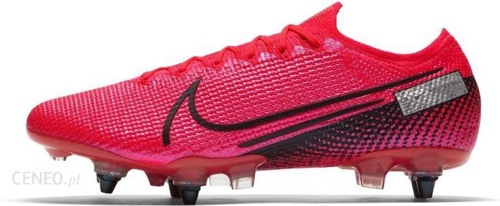   „Nike Mercurial Vapor 13 Elite Sg Pro Anti Clog Traction Red“ minkštos spalvos futbolo batai