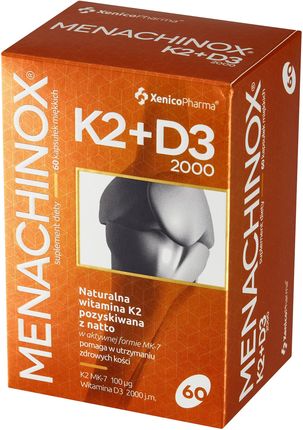 Menachinox K2+D3 2000 60 kaps.