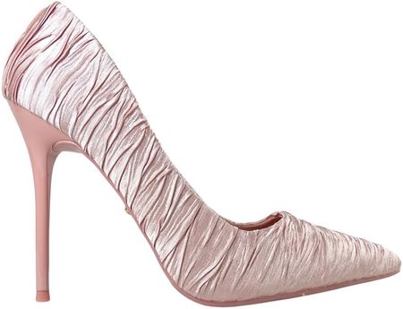 Różowe szpilki buty damskie buty ślubne