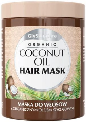 Equalan Pharma Glyskincare Maska Do Włosów Z Organicznym Olejem Kokosowym 300 Ml