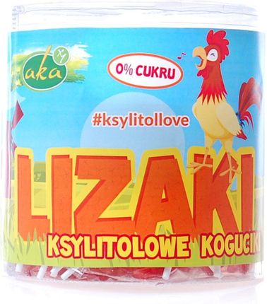 Aka Lizaki Koguciki 0% Cukru Owocowe Z Ksylitolem 50 Szt. X 12 G