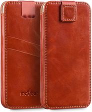 moVear Skórzane Etui Wsuwka do iPhone 8/7/6 Plus pocketCase C+ Skóra Vintage Brązowy