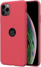 Nillkin Super Frosted Shield - Etui Apple iPhone 11 Pro Max z wycięciem na logo (Bright Red)