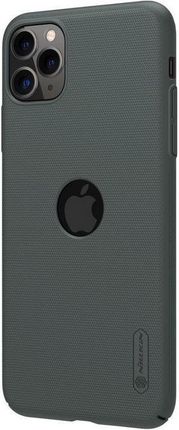 Nillkin Super Frosted Shield Etui Apple iPhone 11 Pro z wycięciem na logo Dark Green
