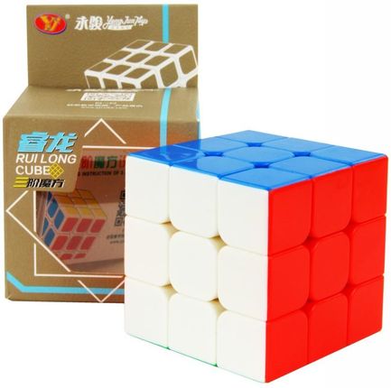 YJ RuiLong 3x3x3 Stickerless Bright