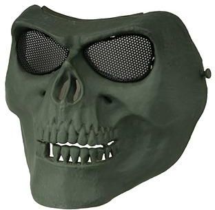 Ultimate Tactical Maska Asg Na Twarz Skull Style Oliwkowa (Utt-28-002982) G