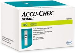 Roche Diabetes Care Paski Do Glukozy Accu Check Instant 100 szt - Glukometry i akcesoria dla diabetyków