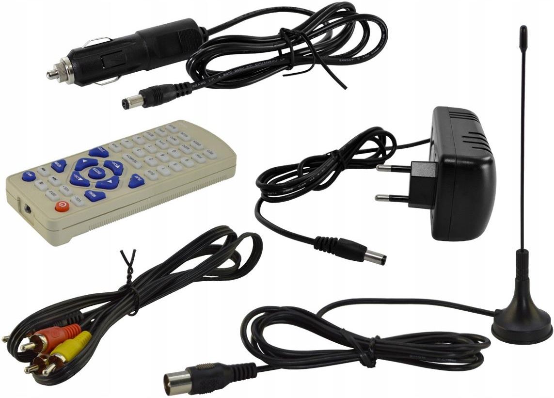 Nvox Telewizor samochodowy 13 cali Dvbt Usb Sd 12V - zdjęcie 4 Nvox Telewizor samochodowy 13 cali Dvbt Usb Sd 12V