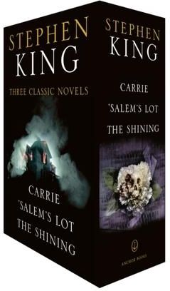 Stephen King Three Classic Novels Box Set: Carrie, 'Salem's Lot, The Shining King Stephen