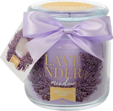 Artman Świeca Zapachowa Lavender Meadow Słoik Mały 360g