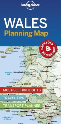 Lonely Planet Wales Planning Map Lonely Planet