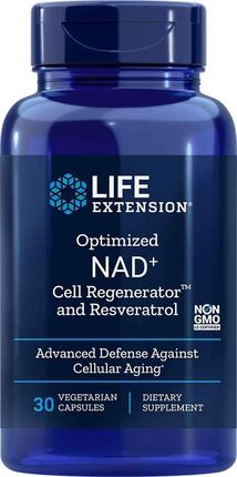 Life Extension Nad+ Cell Regenerator Z Resweratrolem 30 Kaps.