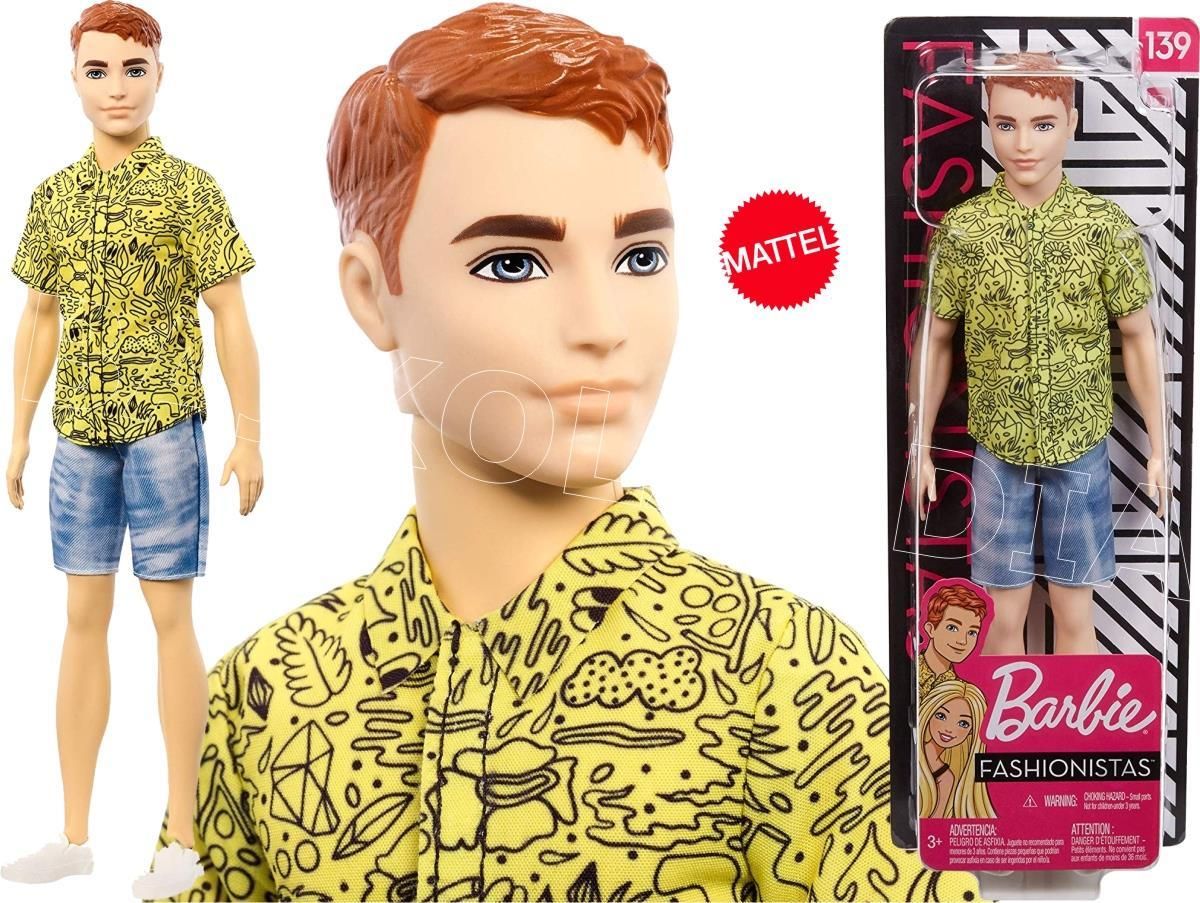 Ginger Ken Fashionistas 139 Barbie Fashionistas 2019 Fashionista