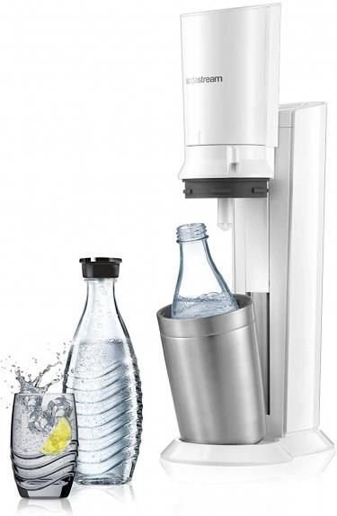 Sodastream Crystal 2.0 Biały + 2 karafki - zdjęcie 1 Sodastream Crystal 2.0 Biały + 2 karafki