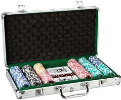 polecamy Gry hazardowe Piatnik Pro Poker Alu-Case - 300 żetonów 14g
