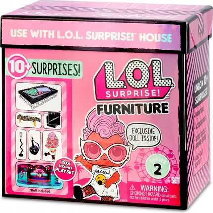 LOL Surprise Furniture Pokoik Z Lalką Asort 564935