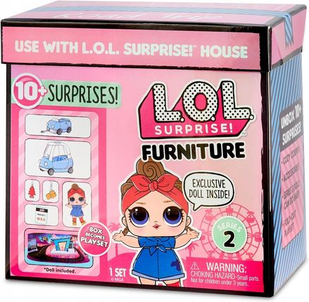 LOL Surprise Furniture Pokoik Z Lalką Asort 564928