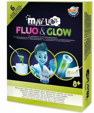 BUKI 3011 Mini Lab Fosfor & Fluo - Experimentenkit Die Oplicht In Het Donker