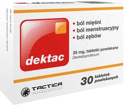 Zdjęcie Dektac 25 Mg 30 Tabl. - Wysokie Mazowieckie
