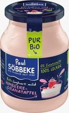 Zdjęcie Paul Sobbeke Jogurt Malina - Granat słoik Bio 500g - Kamienna Góra